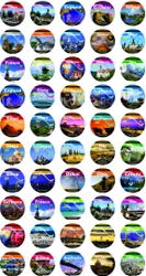 dvd  های توریستی حاوی برترین فیلم های راهنمای گردشگر از تمام نقاط دنیا                   ( با زیرنویس یا دوبله فارسی  )